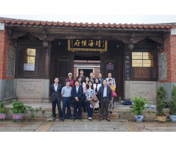 此外,侨联一行还参观了南天寺,施琅宅祠,七匹狼男装博物馆,草庵等景点